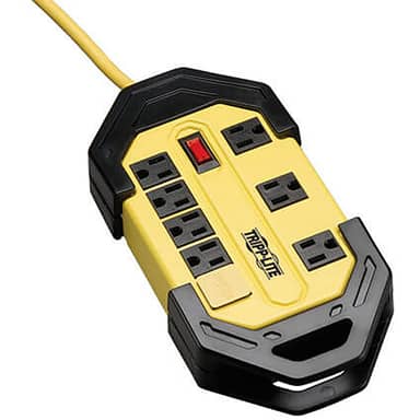 Tripp Lite by Eaton TLM815NS Power It! 8-Outlet Safety Power Strip, 15 ft Cord, Hang Holes