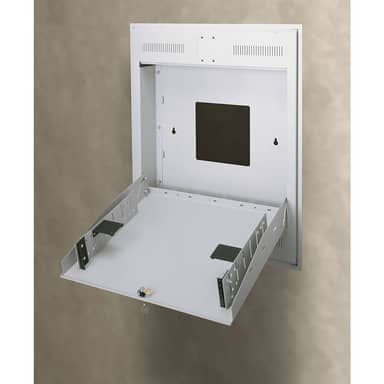 Middle Atlantic TOR-2-20RP 2-Space, 20" Deep Tip Out Rack Recessed Mount