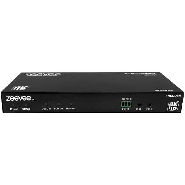 ZyPerUHD60, Dante Enabled 3x1 Switching Encoder (Dual HDMI and USB-C)