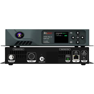 ZeeVee ZVPRO610-NA HD Video Encoder/QAM Modulator 1-Port DIN