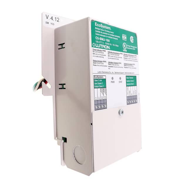 Lutron C5-BMJ-16A Ecosystem, 100-277 V, 16A, 50/60 Hz