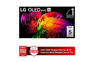 LG 83″ OLED evo AI W6 Wallpaper 4K Smart TV with Flush Wall Mount, 120Hz, Dolby Vision (OLED83W6PUA)