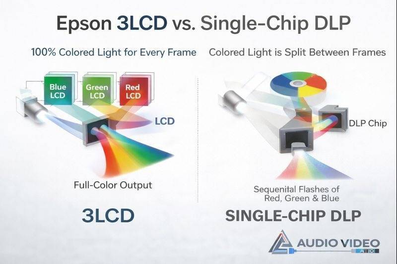 Epson 3LCD technology for business and classroom projectors