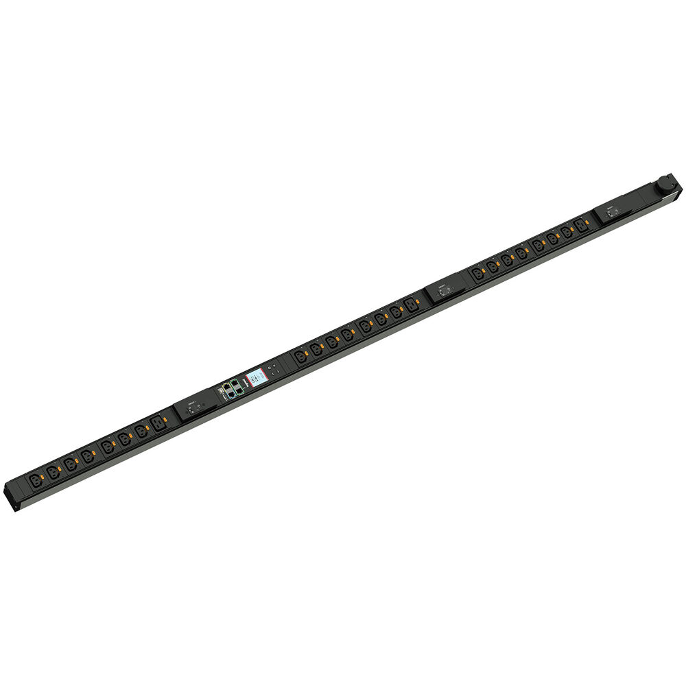 Network Switched ZeroRU PDU, 30A, 208V, 24 Outlet, TAA compliant